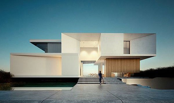 Contemporary Master Bedroom Suite